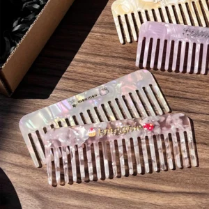 [CUSTOM RIÊNG] Lược XÀ CỪ DÁNG THẲNG MINI bỏ túi đính tên theo yêu cầu- NHẮN CHO SHOP ĐỂ ORDER